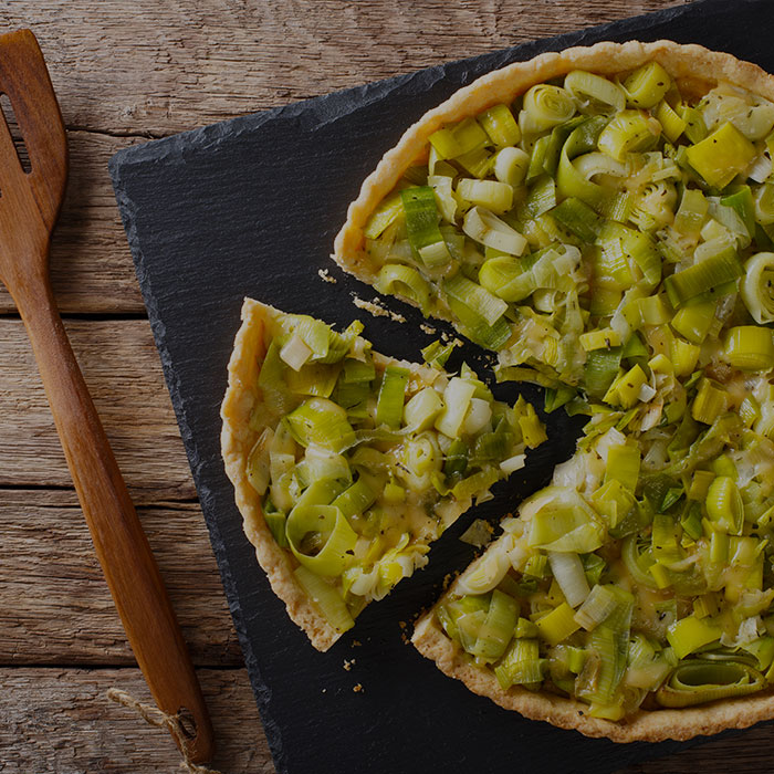 tarte aux poireaux