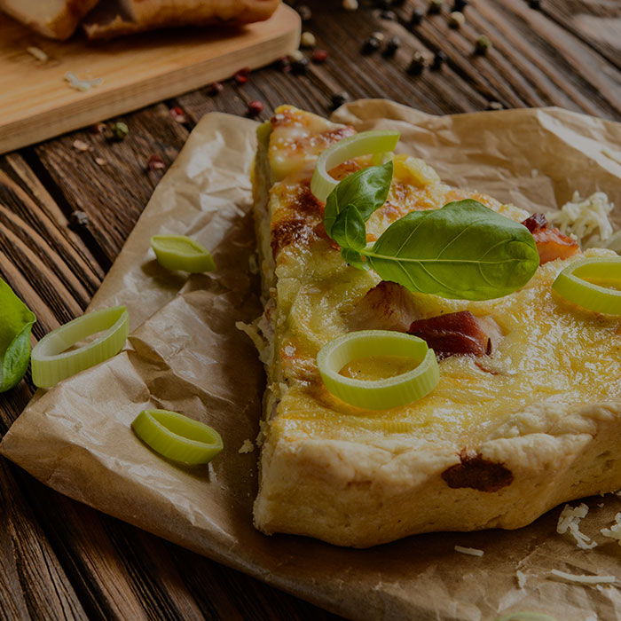 tarte aux poireaux